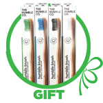 Badge for Gift The Humble bamboo toothbrush with purchase of 2 products from The Humble company (random color selection)