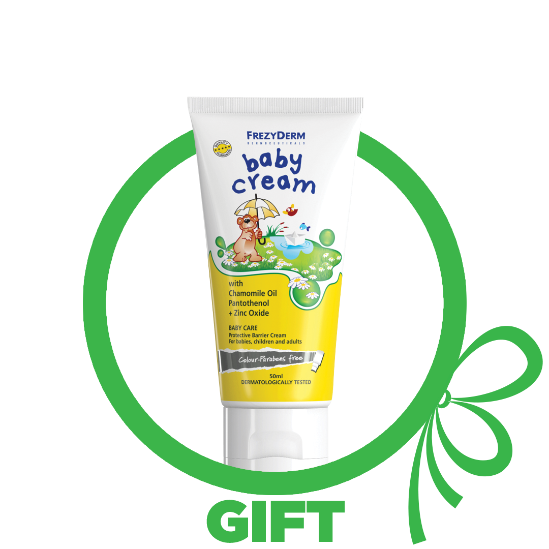 Badge for Δώρο Frezyderm Baby Cream 50ml με αγορά 2 προϊόντων από τη σειρά Baby Line της Frezyderm (1 Δώρο ανά παραγγελία)