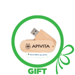 Badge for Δώρο Apivita Eco Friendly USB Stick με αγορές Apivita 40€