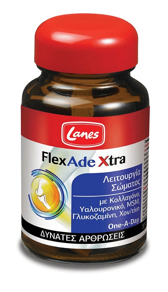 Lanes Flexade Xtra Σταδιακής Αποδεύσμευσης 30tabs