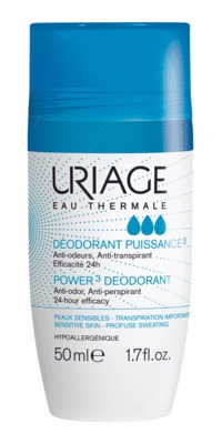 Uriage Power 3 Deodorant Anti-perspirant Υποαλλεργικό Αποσμητικό Roll-On 50ml
