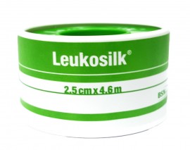BSN MEDICAL LEUKOSILK 2.5cm x 4.6m