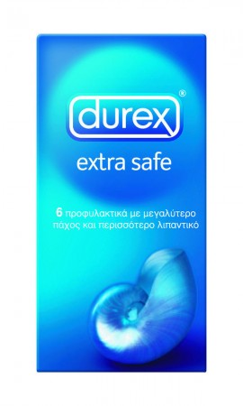 DUREX EXTRA SAFE 6τεμ.