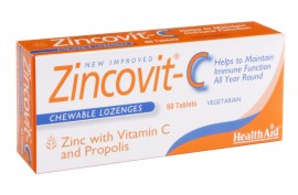 HEALTH AID ZINCOVIT-C 60tabs  BLISTER