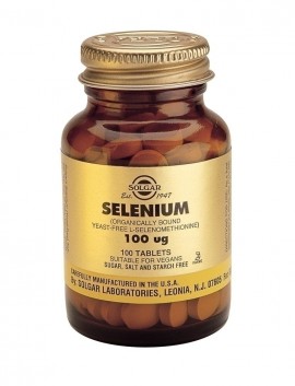 Solgar Selenium 100μg 100 ταμπλέτες