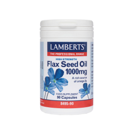 Lamberts Flax Seed Oil 1000mg 90 κάψουλε …
