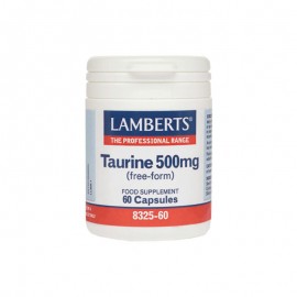 LAMBERTS TAURINE 500mg 60caps
