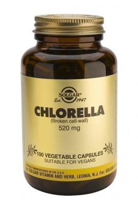 Solgar Chlorella 520mg 100 φυτικές κάψου …