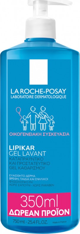 La Roche Posay Lipikar Gel Lavant 750ml