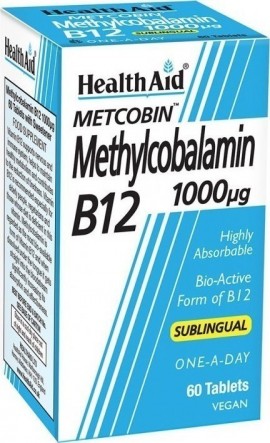 HEALTH AID METCOBIN B12 1000μg 60tabs υπ …