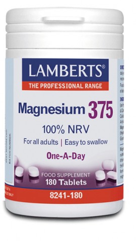 Lamberts Magnesium 375 100% NRV 180 ταμπ …