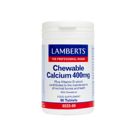 Lamberts Chewable Calcium 400mg 60 μασώμ …