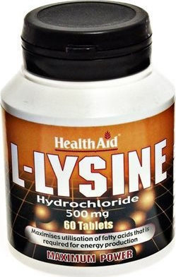 Health Aid L-Lysine 500mg 60tabs