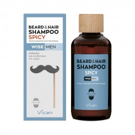 VICAN WISE MEN - BEARD & HAIR SHAMPOO SP …