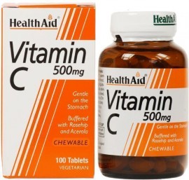 HEALTH AID VITAMIN C CHEWABLE ORANGE 500 …