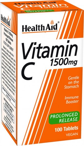 Health Aid Vitamin C 1500mg 100tabs