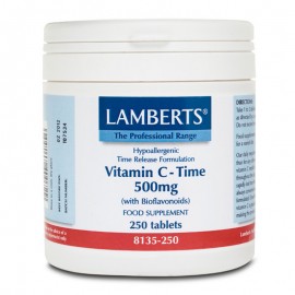 Lamberts Vitamin C Time 500mg 250 ταμπλέ …