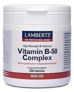 Lamberts Vitamin Β-50 Complex 250 ταμπλέ …