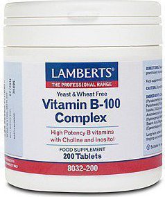 Lamberts Vitamin B-100 Complex 200 ταμπλ …