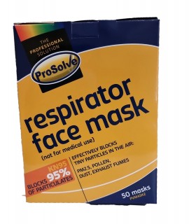 Prosolve Μάσκα Προστασίας FFP2 Λευκή 50τ …