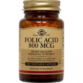 Solgar Folic Acid 800μg 100tabs
