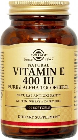 Solgar Vitamin E 400iu 100 μαλακές κάψου …