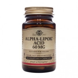 Solgar Alpha Lipoic Acid 60mg 30vcaps