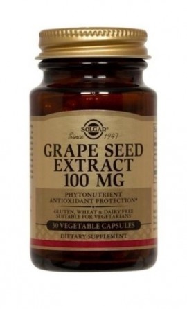 Solgar Grape Seed Extract 100mg 30vcaps