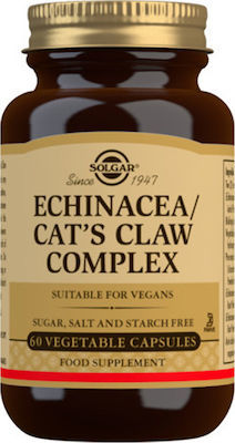 Solgar Echinacea-Cat’s Claw 60 φυτικές κ …