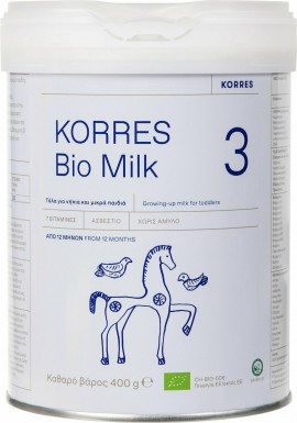 Korres Γάλα σε Σκόνη Bio Milk 3 12m+ 400 …