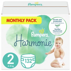 Pampers Harmonie No2 (4-8kg) Monthly Pac …