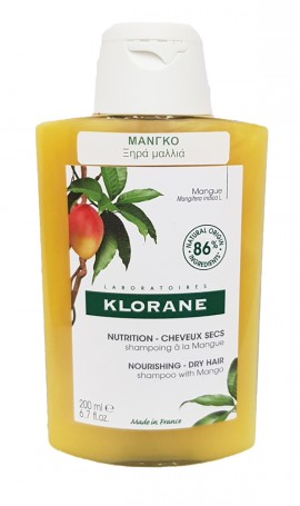 Klorane Σαμπουάν Mango 200ml