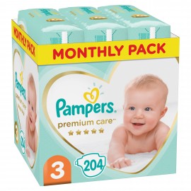 PAMPERS PREMIUM CARE No3 (6-10kg) MONTHL …