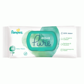 Pampers Μωρομάντηλα Pure 48τμχ