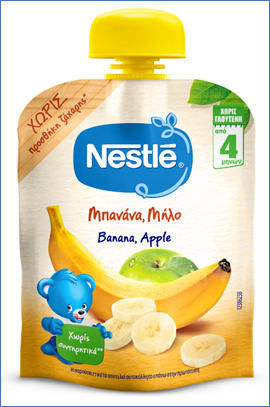 Nestle Φρουτοπουρές Μπανάνα Μήλο Από Τον …