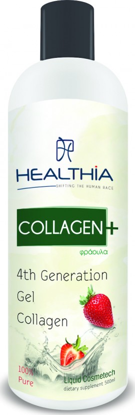 Healthia Collagen Plus 500ml Φράουλα