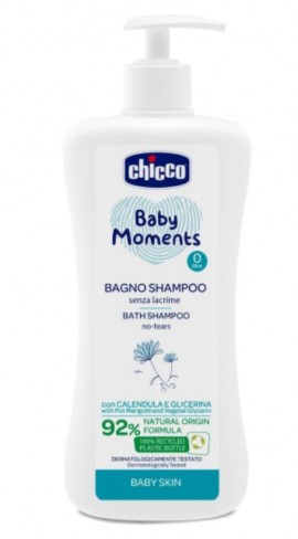 Chicco Baby Moments Αφρόλουτρο Σαμπουάν …
