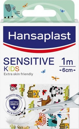 Hansaplast Sensitive Kids Αυτοκόλλητο Επ …