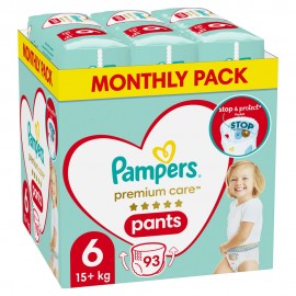 Pampers Premium Care Pants No6 Monthly 9 …