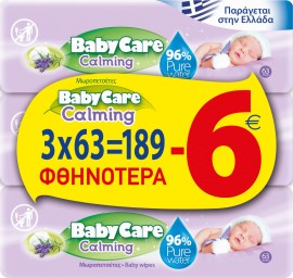 BabyCare Promo Calming Pure Water Καταπρ …