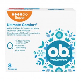 O.B. Ταμπόν Pro Comfort Super 8tampons