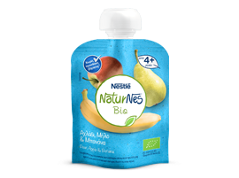 Nestlé Naturnes Bio Αχλάδι Μήλο & Μπανάν …