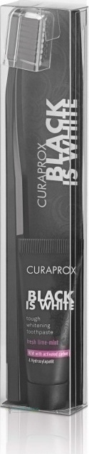 Curaprox Promo Black Is White Οδοντόβουρ …