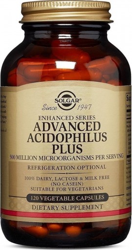 Solgar Advanced Acidophilus Plus 120 φυτ …