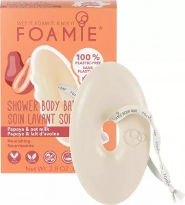 Foamie Papaya and Oat Milk Shower Body B …