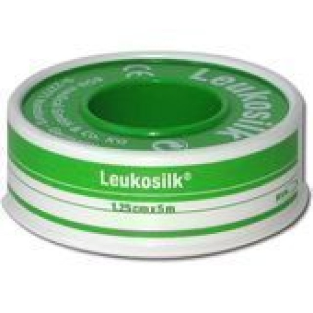 BSN MEDICAL LEUKOSILK 1.25cm x 4.6m