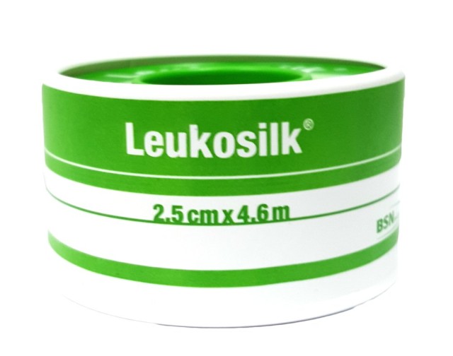 BSN MEDICAL LEUKOSILK 2.5cm x 4.6m