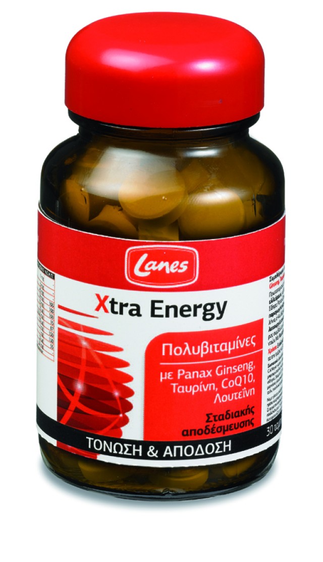 Lanes Xtra Energy 30tabs