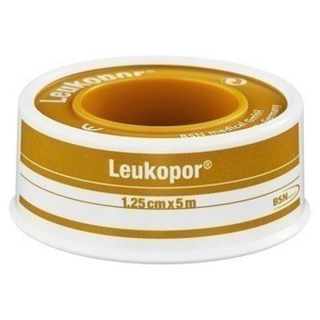 BSN MEDICAL LEUKOPOR 1.25cm x 5m