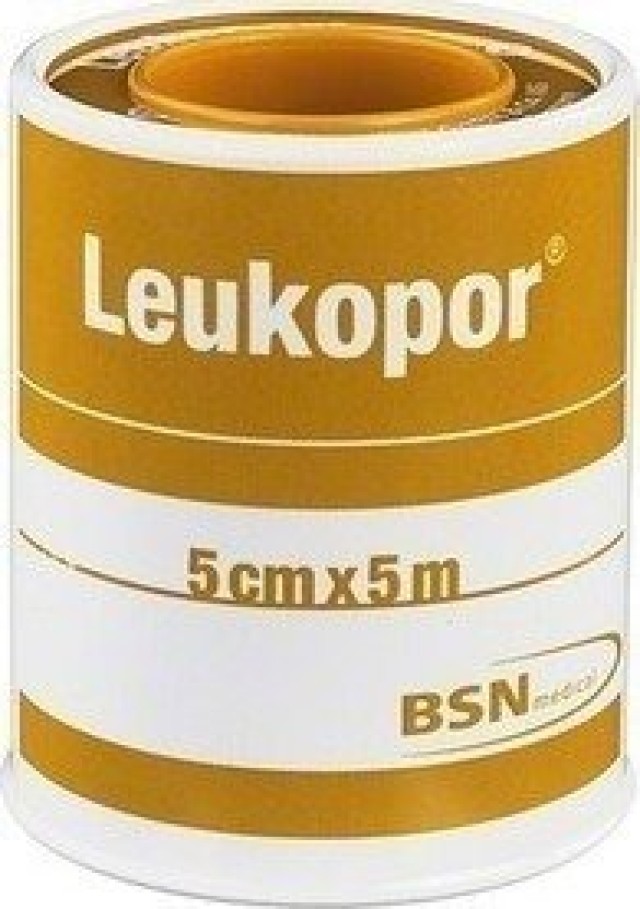 BSN MEDICAL LEUKOPOR 5cm x 5m